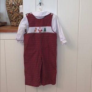 Anavini toddler 2 piece Christmas outfit